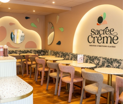 Glacier - Sacrée Crème - Caen - Travaux de menuiserie en Basse-Normandie