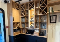 Bayeux- Reine Mathilde- meuble bouteilles - Collin Agencement